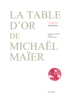 MAÏER Michaël, VAN KASTEEL Hans (trad.),La table d'or de Michaël Maïer.