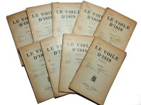 CHACORNAC Paul (sous la dir. de),Le voile d'Isis. 1933 - ANNÉE INCOMPLÈTE - 9 vol. (manquent les n° 161, 164 et 165).