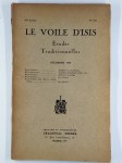 CHACORNAC Paul (sous la dir. de),Le voile d'Isis. 40e année. N° 192. Décembre 1935.