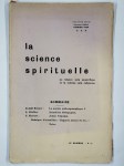 COLLECTIF,La science spirituelle. 13ème année, n°3, février 1934.