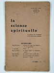 COLLECTIF,La science spirituelle. 17ème année, n°2, février 1938.