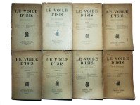 CHACORNAC Paul (sous la dir. de),Le voile d'Isis. 1934 ANNÉE INCOMPLÈTE - 8 vol. (manquent les n° 170, 172, 176, 177).